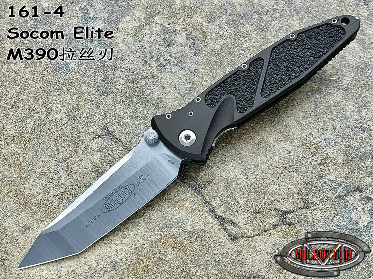 Microtech ΢ 161-4 Socom Elite ͻӾӢ M390˿ ϽֱǶĥɰ ս۵ (ֻ